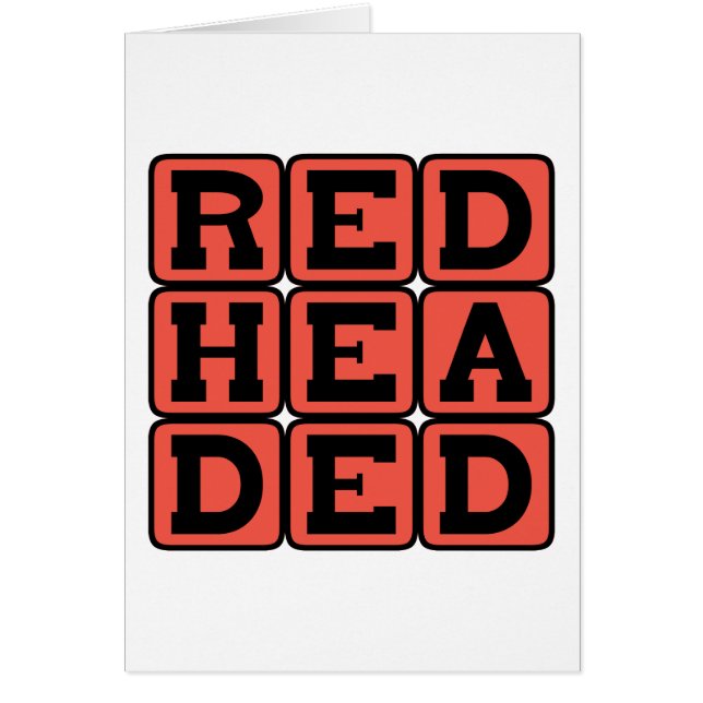 Rotköpfig, Ingwerfarben (Vorne)