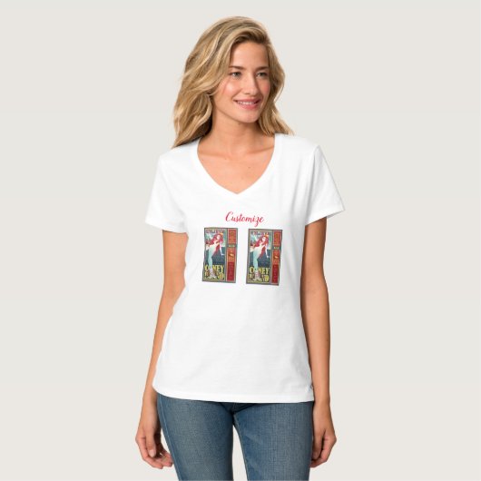 Rotkopfjungfisch T-Shirt (Vorderseite Vollansicht)