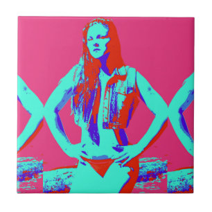 Rotkopfkachel Fliese