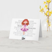 Rotkopfkarte Karte (Gelbe Blume)