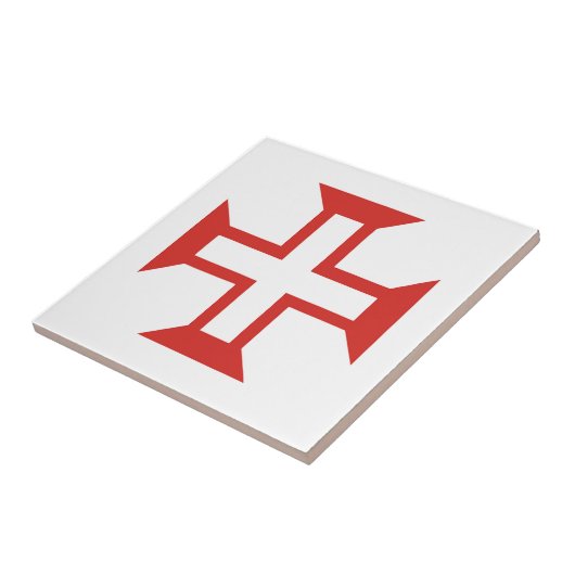 Rotkopfkreuz Fliese (Seite)