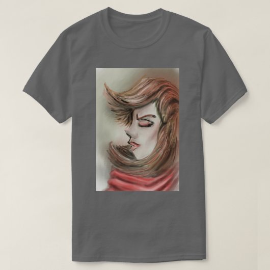 Rotkopfmädchen 22 T-Shirt (Design vorne)