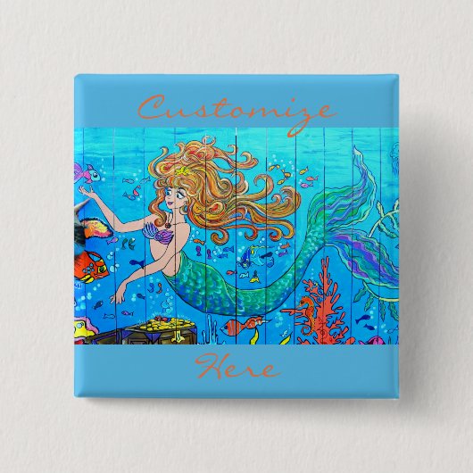 Rotkopfmagazin, kundenspezifisch button (Vorderseite)