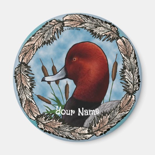 Rotkopfmagnet Magnet (Vorne)