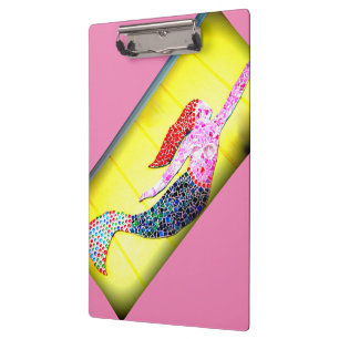 Rotkopfmosaik-Schönheit Klemmbrett