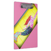 Rotkopfmosaik-Schönheit Klemmbrett (Rechts)