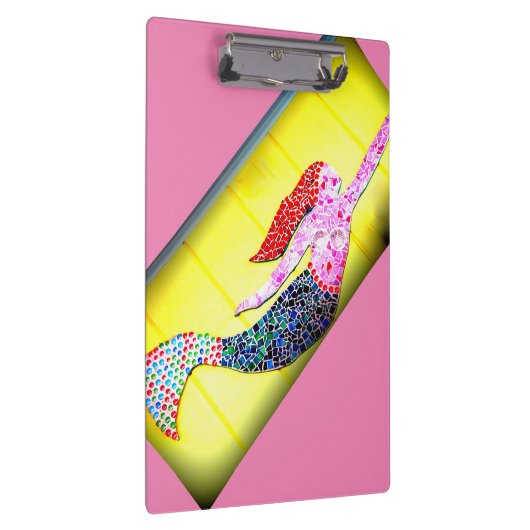 Rotkopfmosaik-Schönheit Klemmbrett (Rechts)