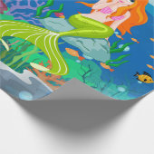 Rotkopfmöwe Geschenkpapier (Ecke)