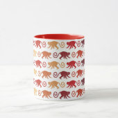 Rotkopfmuster Tasse (Zentrum)