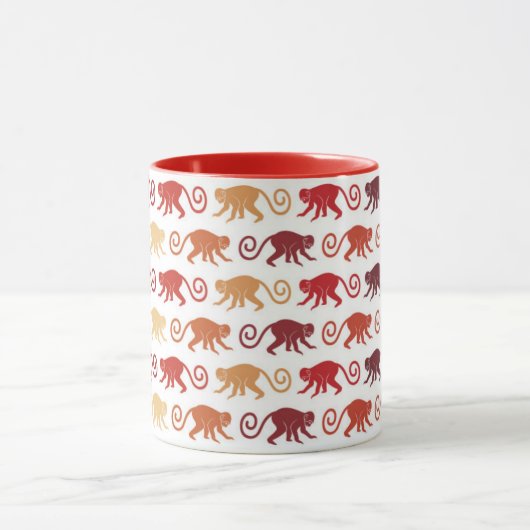 Rotkopfmuster Tasse (Zentrum)