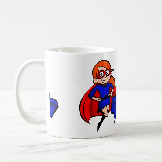 Rotkopfmutter Kaffeetasse (Links)