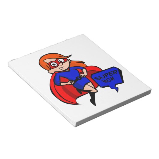 Rotkopfmutter Notizblock (angewinkelt)