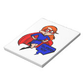 Rotkopfmutter Notizblock (Rotiert)