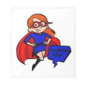 Rotkopfmutter Notizblock (Vorderseite)