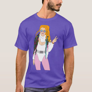 Rotkopfskilift Vintag Ski Anzug Sonnenbrille Skifa T-Shirt