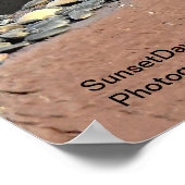 Rotkopfspecht Poster (Ecke)