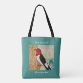 Rotkopfspecht tasche (Rückseite)
