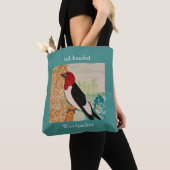 Rotkopfspecht tasche (Von Nahem)