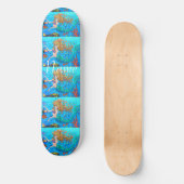 RotkopfunterwasserMeerjungfrau Thunder_Cove Skateboard (Vorderseite)