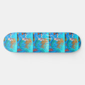 RotkopfunterwasserMeerjungfrau Thunder_Cove Skateboard (Horizontal)