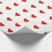 Rotkopfwackelpapier Geschenkpapier (Ecke)