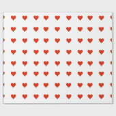 Rotkopfwackelpapier Geschenkpapier (Flach)