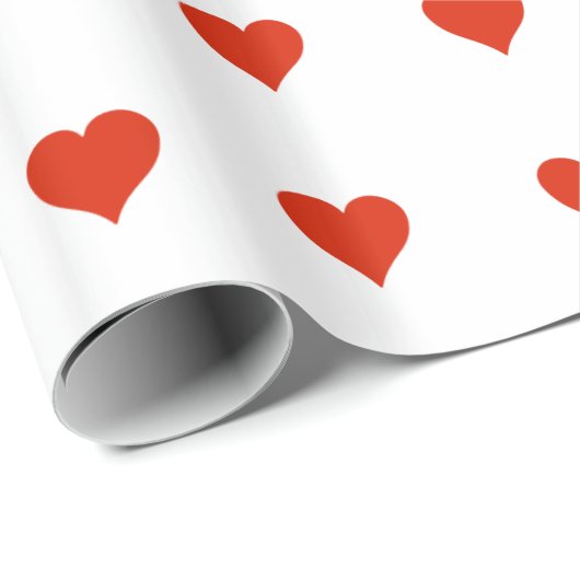 Rotkopfwackelpapier Geschenkpapier (Rolleneckpunkt)