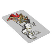 Rotkopfwagen Magnet (Rechte Seite)