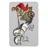 Rotkopfwagen Magnet (Vertikal)