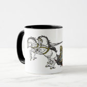 Rotkopfwagen Tasse (Vorderseite Links)
