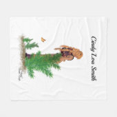 Rotkopfwanderruckerbeutel Pinup Girl Fleece Blanke (Vorderseite (Horizontal))