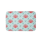 Rotkornmuster 1 badematte (Vorderseite)