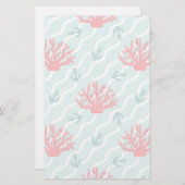 Rotkornmuster 1 briefpapier (Vorne/Hinten)