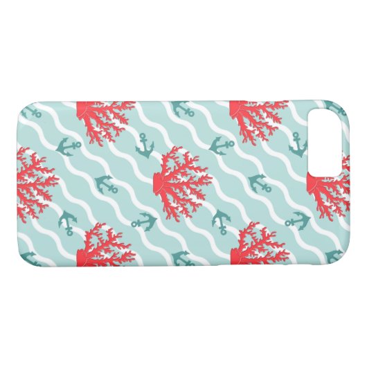 Rotkornmuster 1 Case-Mate iPhone hülle (Rückseite (Horizontal))