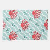 Rotkornmuster 1 handtuch (Horizontal)
