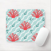Rotkornmuster 1 mousepad (Mit Mouse)