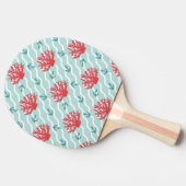 Rotkornmuster 1 tischtennis schläger (Seitenansicht)