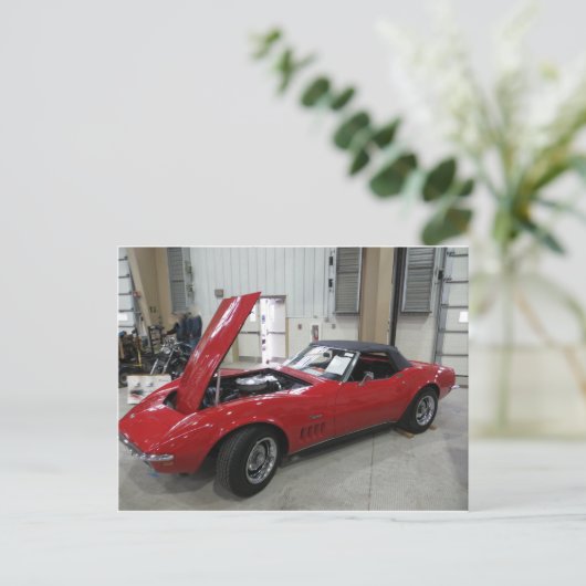 Rotkorvette 1 postkarte (Stehend Vorderseite)