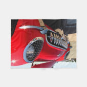 Rotkorvette Fleecedecke (Vorderseite (Horizontal))