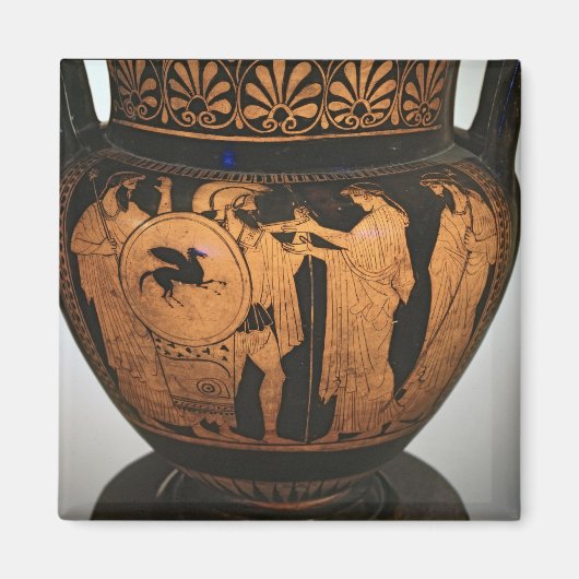 Rotkrater Magnet (Vorne)