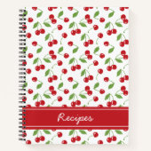 Rotkrebse Coquette Retro Rezept Notizblock (Vorderseite)