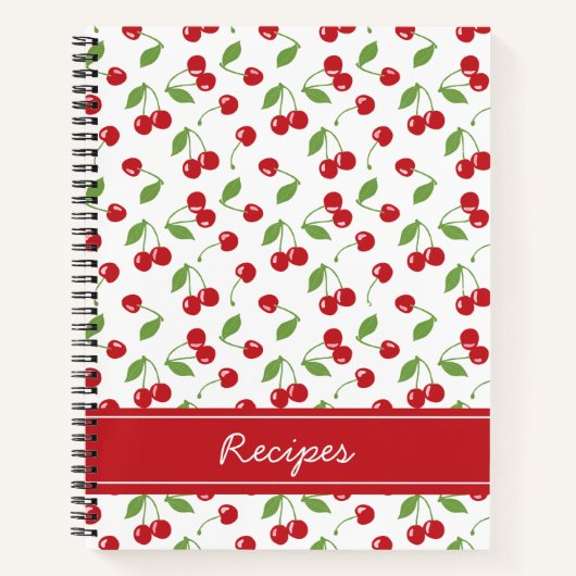 Rotkrebse Coquette Retro Rezept Notizblock (Vorderseite)