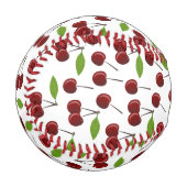 Rotkrebse, Kirschmuster, Blätter, Obst Baseball (Vorderseite Links)