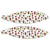 Rotkrebse, Kirschmuster, Blätter, Obst Basketball (Panele)