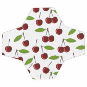 Rotkrebse, Kirschmuster, Blätter, Obst Fußball (Flach)