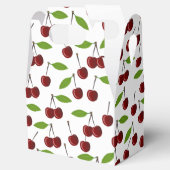 Rotkrebse, Kirschmuster, Blätter, Obst Geschenkschachtel (Geöffnet)