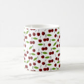 Rotkrebse, Kirschmuster, Blätter, Obst Kaffeetasse (Mittel)