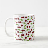 Rotkrebse, Kirschmuster, Blätter, Obst Kaffeetasse (Links)