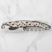 Rotkrebse, Kirschmuster, Blätter, Obst Kellnermesser (Vorderseite)