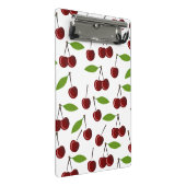 Rotkrebse, Kirschmuster, Blätter, Obst Mini Klemmbrett (Schrägansicht)